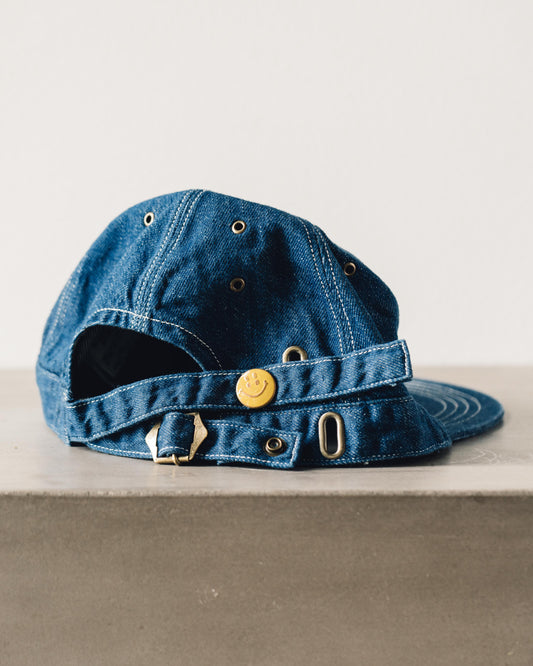 Kapital Barbie Cap, Indigo 11.5oz Denim