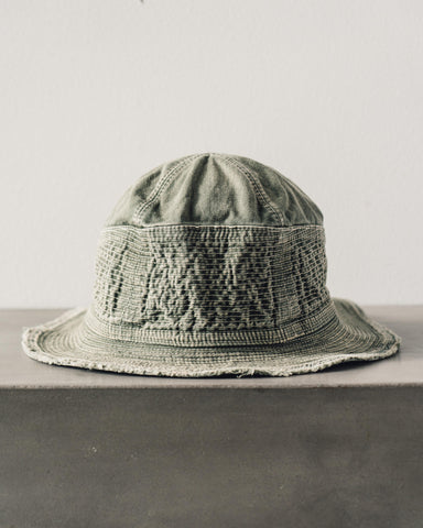 Kapital Old Man and the Sea Bucket Hat, Khaki Green