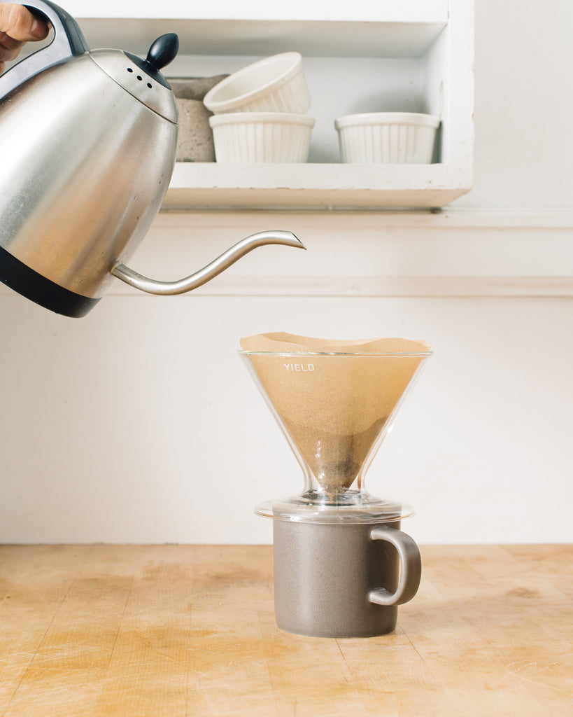 Yield Borosilicate Glass Pour-Over Coffee Maker — Aggregate Supply