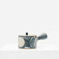 Ayame Bullock Indigo Moon Side Handle Tea Pot