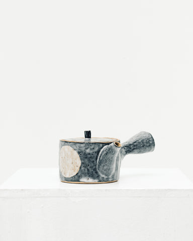Ayame Bullock Indigo Moon Side Handle Tea Pot