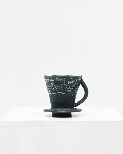 Ayame Bullock Black Mudcloth Single Pourover