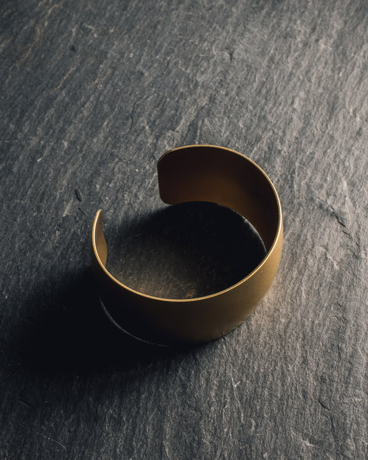 AK Studio Golden Cuff, 14k Gold Plated