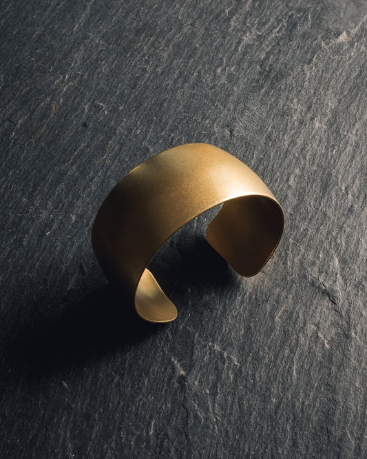 AK Studio Golden Cuff, 14k Gold Plated