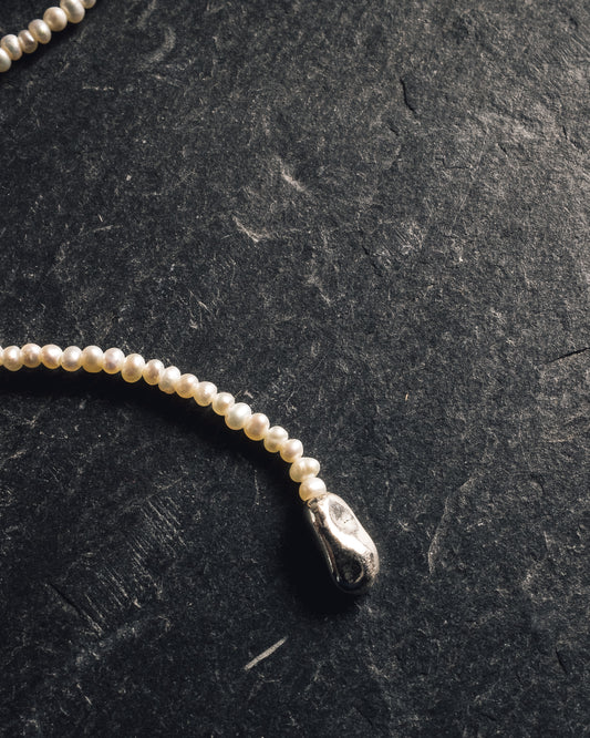 Knobbly Studio Pearl Drip Earring