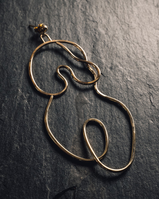 Knobbly Studio Nude No. 2 Earring, Large