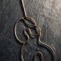 Knobbly Studio Nude No. 2 Earring, Long