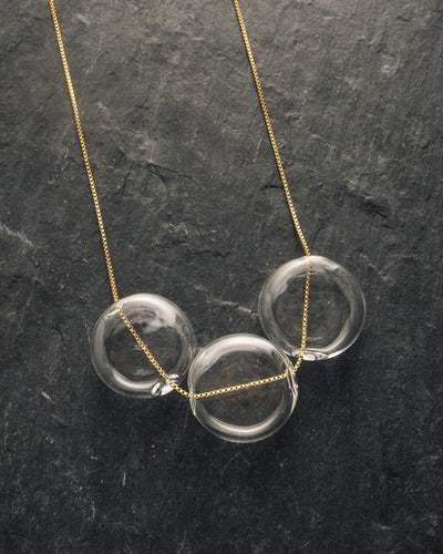 AK Studio Celestine Liquid Light Necklace