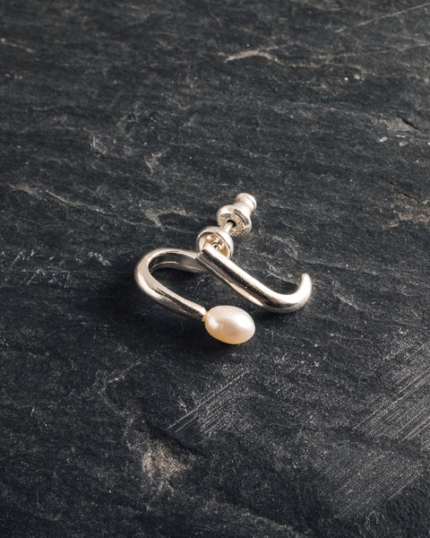 Knobbly Studio Coil Earring | Glasswing