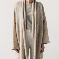 Atelier Delphine Haori Coat Loose Knit, Grain