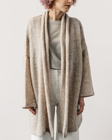 Atelier Delphine Haori Coat Loose Knit, Grain