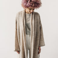 Atelier Delphine Haori Coat Loose Knit, Grain
