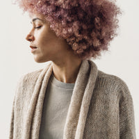 Atelier Delphine Haori Coat Loose Knit, Grain