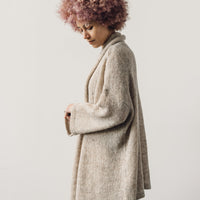 Atelier Delphine Haori Coat Loose Knit, Grain