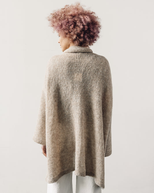 Atelier Delphine Haori Coat Loose Knit, Grain