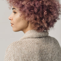 Atelier Delphine Haori Coat Loose Knit, Grain
