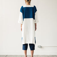 Atelier Delphine Gillian Coat, Linen Indigo