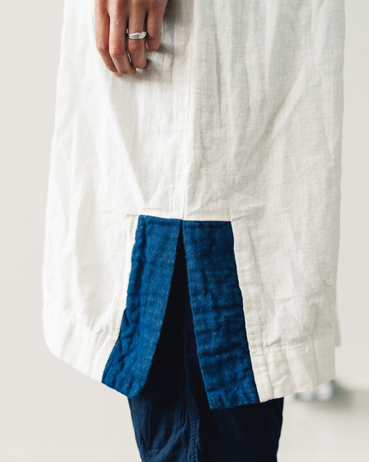 Delphine Gillian Coat, Linen Indigo