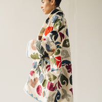 Atelier Delphine Embroidered Haori Coat, Faded