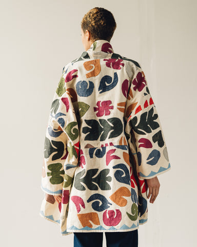 Atelier Delphine Embroidered Haori Coat, Faded