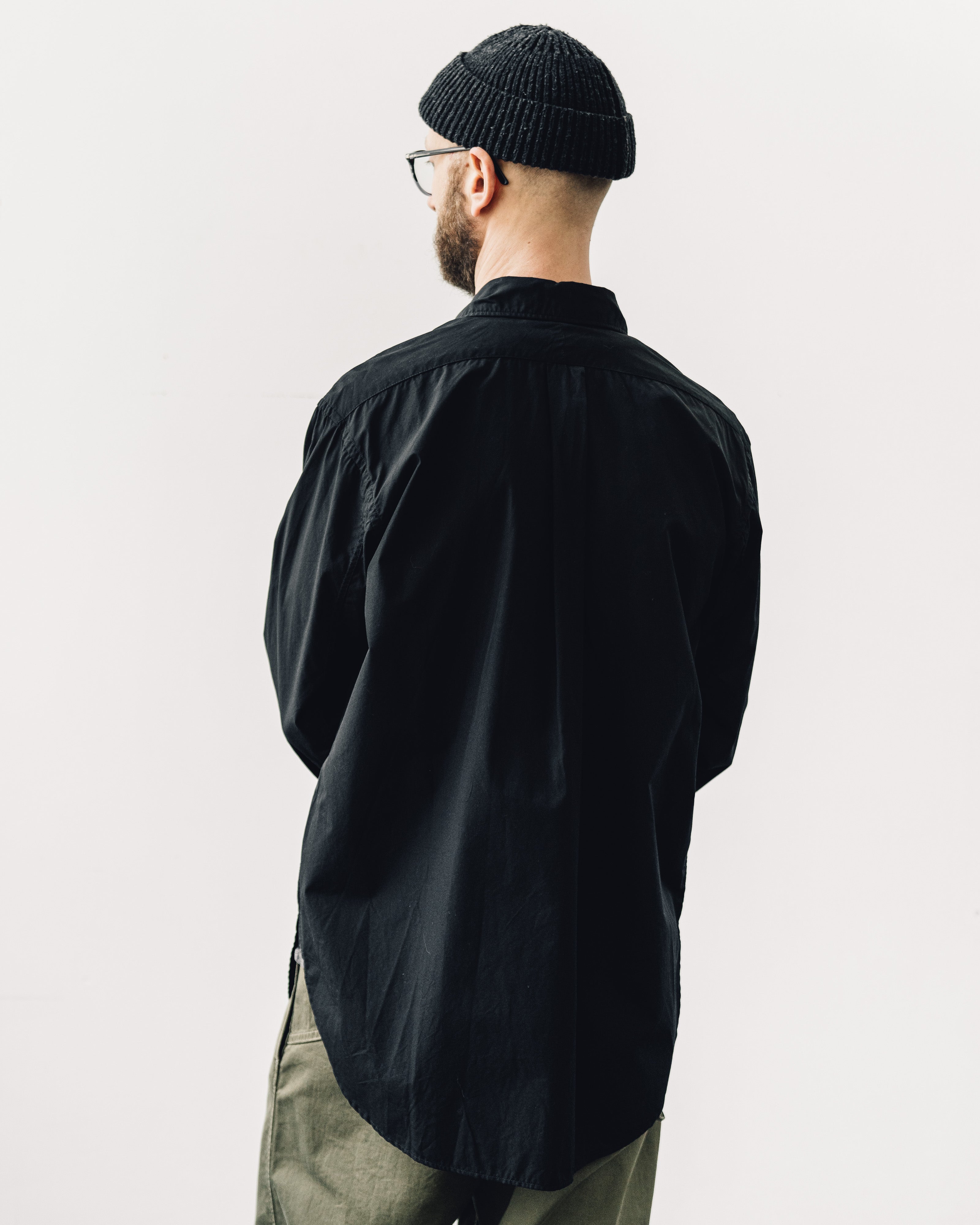 Engineered Garments 19th Century BD Shirt, Black – Glasswing