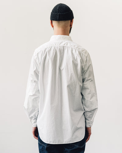 Engineered Garments Broadcloth Work Shirt, White