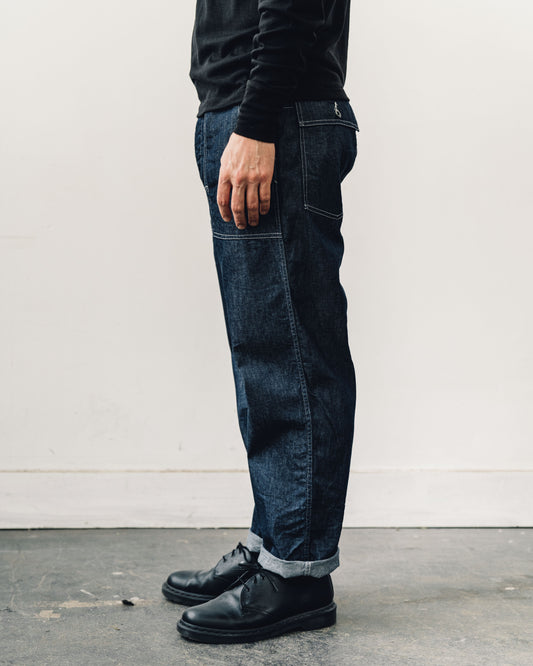 Engineered Garments Unisex Fatigue Pant, Denim