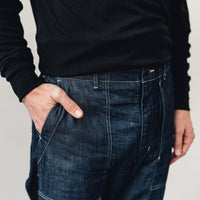 Engineered Garments Unisex Fatigue Pant, Denim