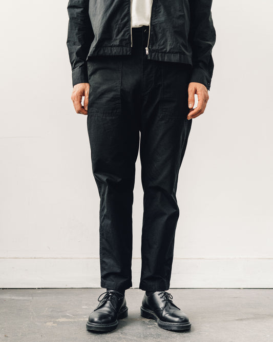 Engineered Garments Ripstop Fatigue Pant, Black