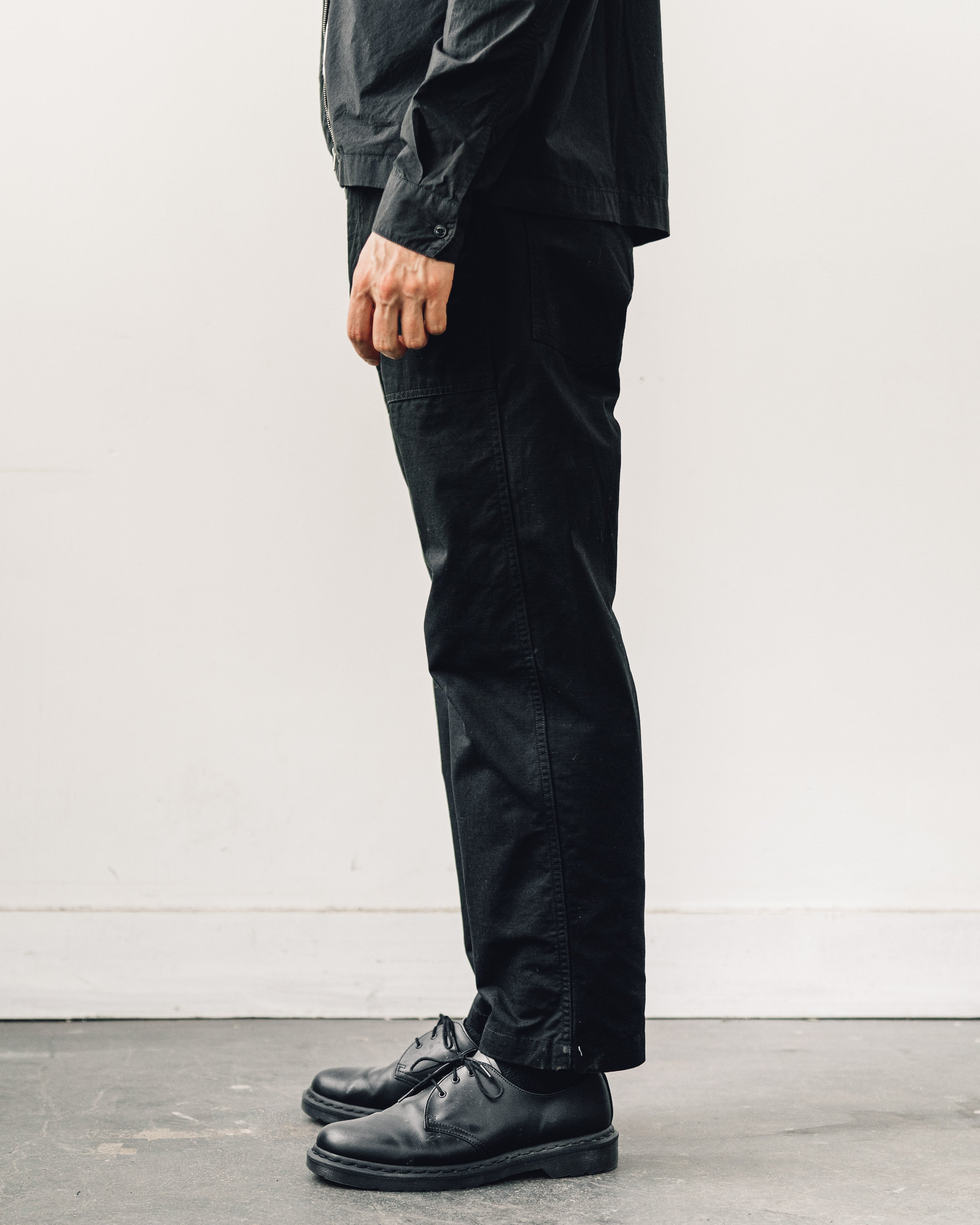 AMOMENTO Ripstop Fatigue Pants ブラック M MUSINSA公式 | AMOMENTO RIPSTOP FATIGUE PANTS (2COLORS)