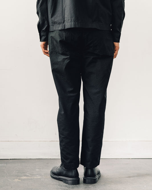 Engineered Garments Ripstop Fatigue Pant, Black