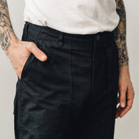 Engineered Garments Ripstop Fatigue Pant, Black