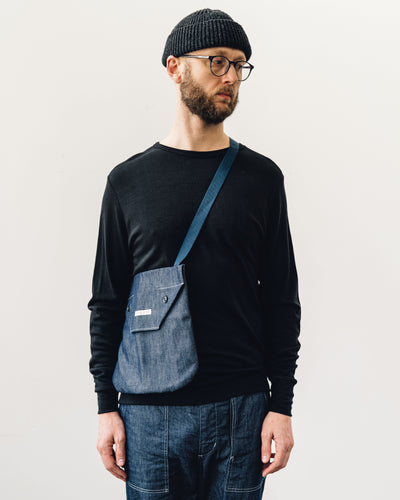 Engineered Garments Shoulder Pouch, Denim