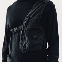 Engineered Garments Shoulder Vest, Black