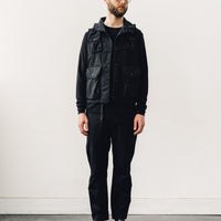 Engineered Garments Ripstop Field Vest, Black