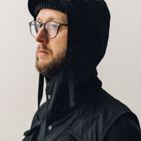 Engineered Garments Ripstop Field Vest, Black