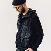 Engineered Garments Ripstop Field Vest, Black