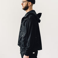Engineered Garments Ripstop Field Vest, Black