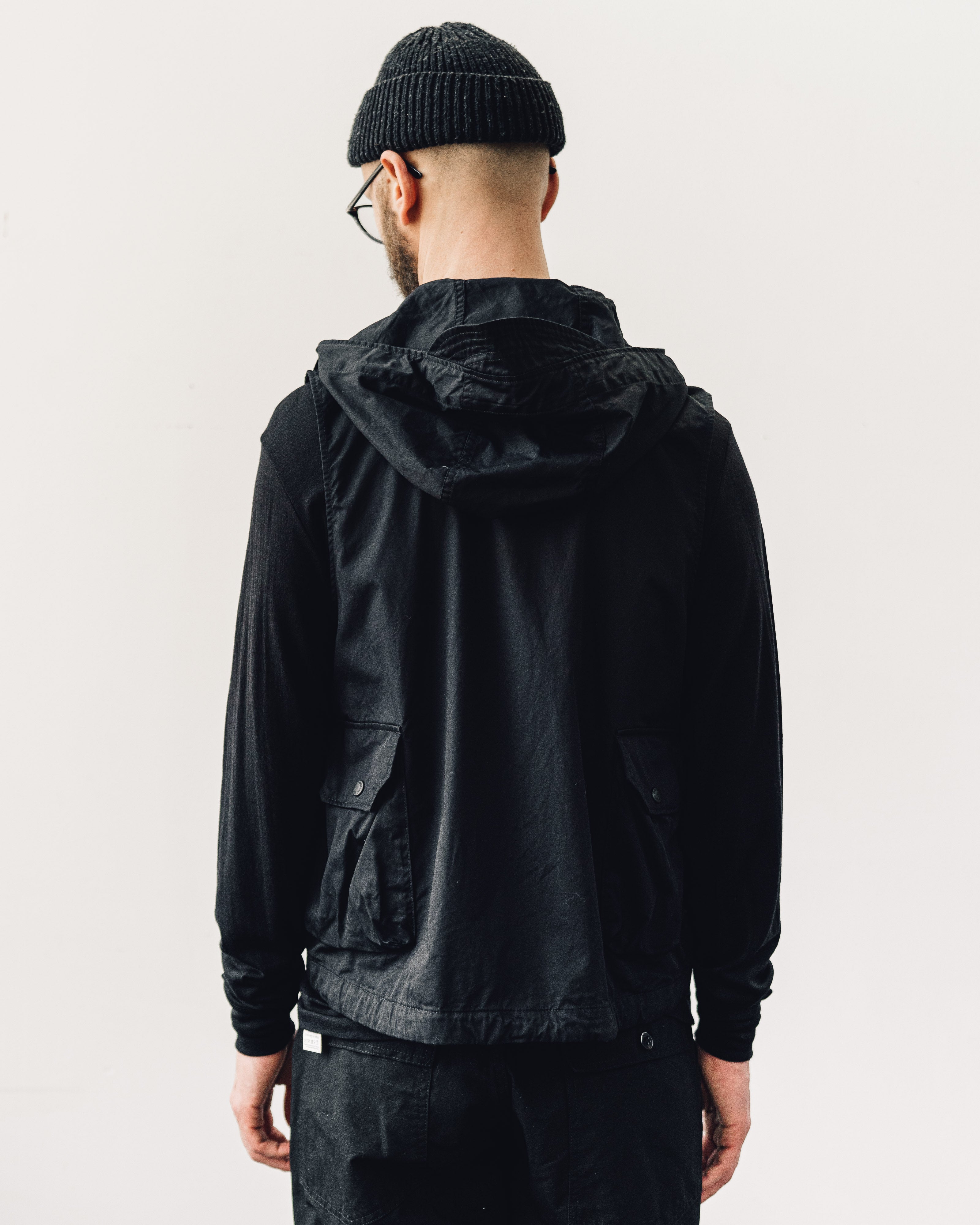 Engineered Garments Ripstop Field Vest, Black – Glasswing