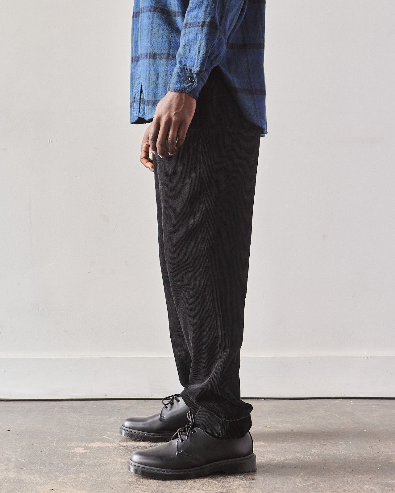 Engineered Garments 8W Corduroy Andover Pant, Black – Glasswing