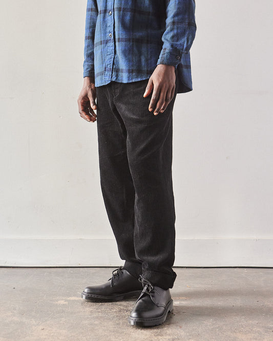 Engineered Garments 8W Corduroy Andover Pant, Black