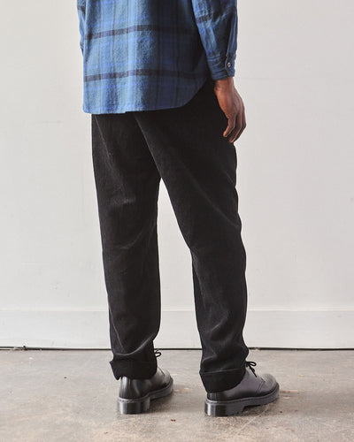 Engineered Garments 8W Corduroy Andover Pant, Black