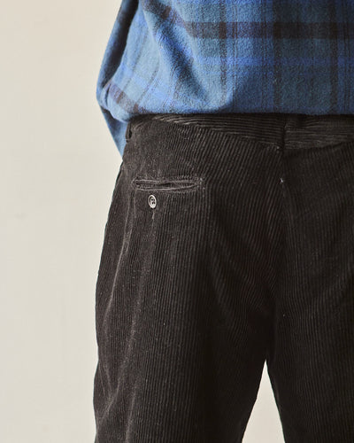 Engineered Garments 8W Corduroy Andover Pant, Black