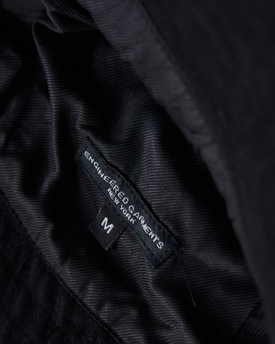 Engineered Garments Bucket Hat, Black Moleskin