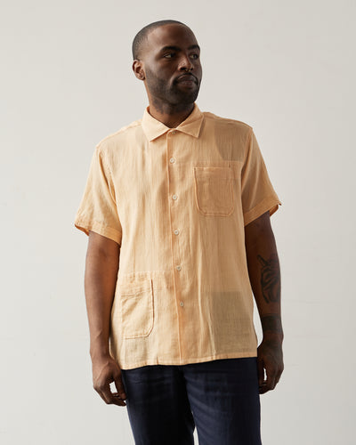 Engineered Garments Camp Shirt, Coral Crepe
