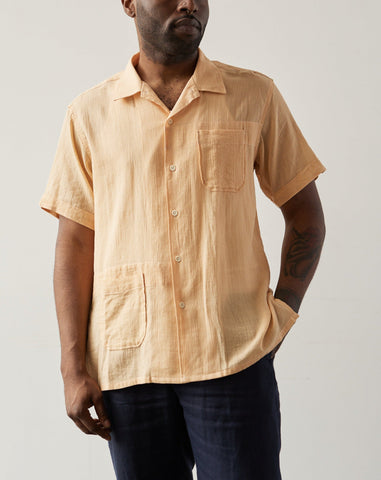 Engineered Garments Camp Shirt, Coral Crepe