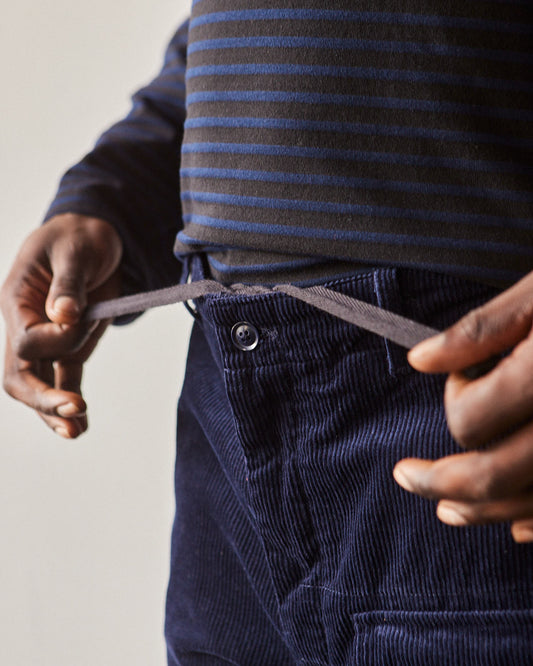 Engineered Garments Corduroy Deck Pant, Navy