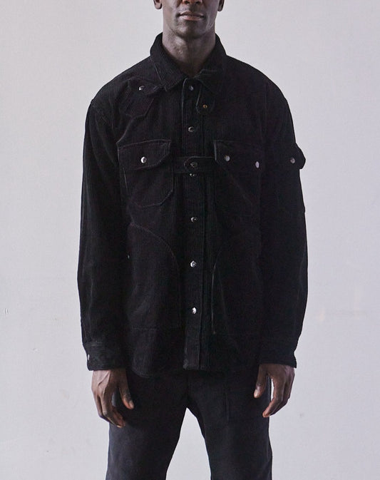 Engineered Garments Cotton Explorer Shirt Jacket, Black