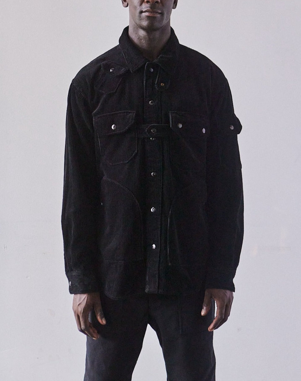 Engineered Garments Cotton Explorer Shirt Jacket, Black
