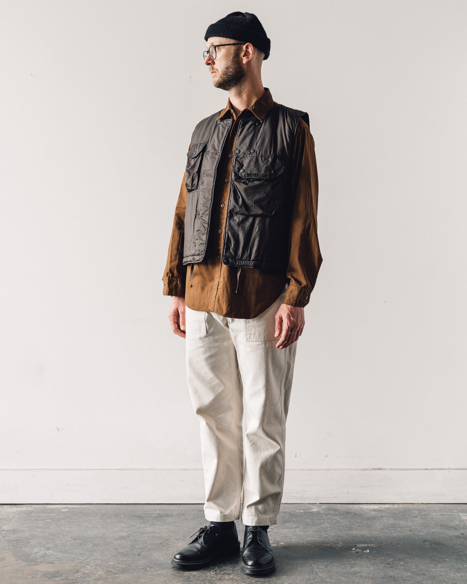 Engineered Garments Cover Vest, Brown